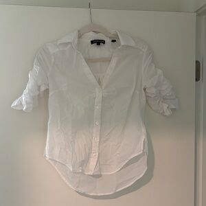 Veronica Beard Porta- White Button Down Shirt